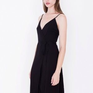 American Apparel wrap dress